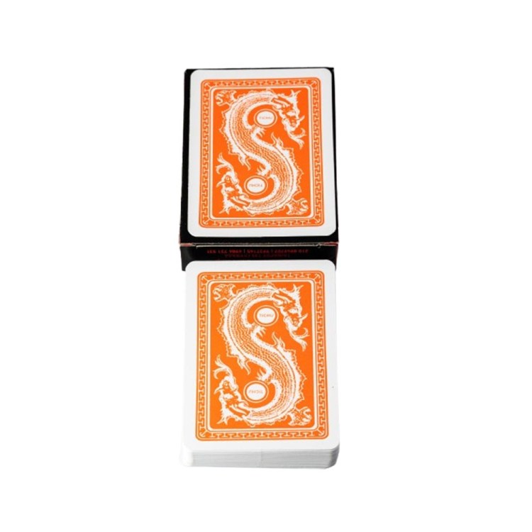 PLASTIC TICHU Playing cards red